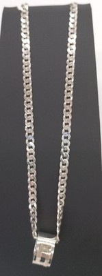 GUCCI Cutout G Ring 925 Necklace
