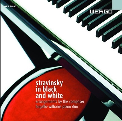 Igor Stravinsky Stravinsky in Black and White (Bugallo-williams Piano Duo) (CD)