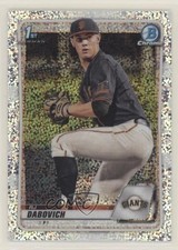 2020 Bowman Draft Chrome Sparkle Refractor RJ Dabovich #BD-148 6u5