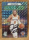 Jalen Brunson Autographed Mosaic Card- In Person Signed New York Knicks