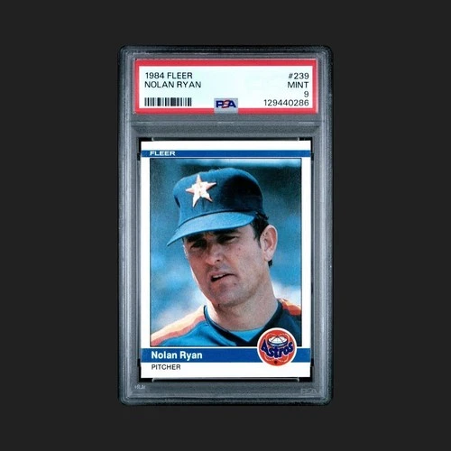 1984 Fleer Nolan Ryan #239 PSA 9 Mint HOF Houston Astrons
