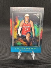 2024 Panini Origins WNBA Basketball Aaliyah Edwards Rookie Blue SSP /49 RC #63