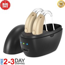 Hearing Aids For Seniors,Invisible Rechargeable Amplifier With Noise Cancelling