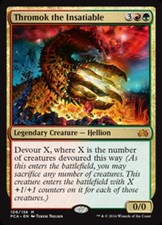 1 x Thromok the Insatiable - Planechase Anthology - Moderate Play - MTG