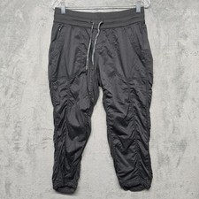 The North Face Pants Womens Medium Gray Aphrodite 2.0 Capri Cropped Nylon Hiking