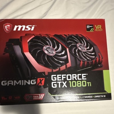 MSI NVIDIA GeForce GTX 1080 Ti Gaming X VR Ready 11GB Twin Frozr VI DirectX 12