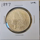 1897 USA Morgan Silver Dollar $1 Coin Uncertified Ungraded