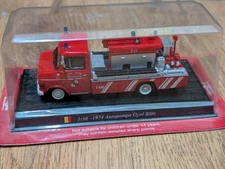 DELPRADO - 1974 AUTOPOMPE OPEL BLITZ FIRE ENGINE - 1/50 scale model. Sealed New