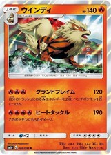 Arcanine 009/095 Pokemon Card - Japanese Double Blaze SM10 Holo NM