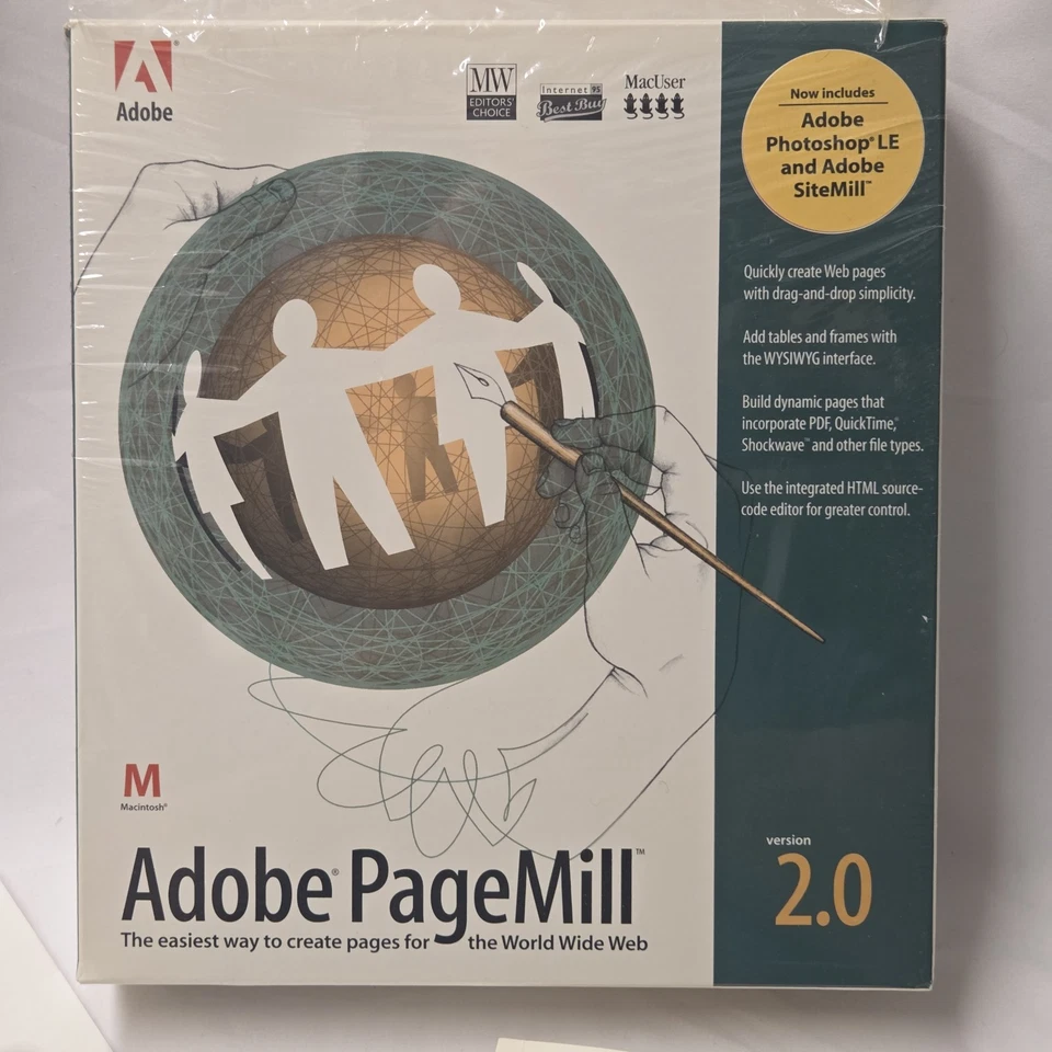 Adobe PageMill Version 2.0 CD Version for MAC with SiteMill - Image 2 of 4