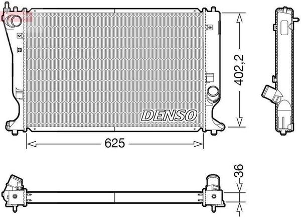 Denso KüHler WasserküHler MotorküHlung MotorküHler DRM50132-image