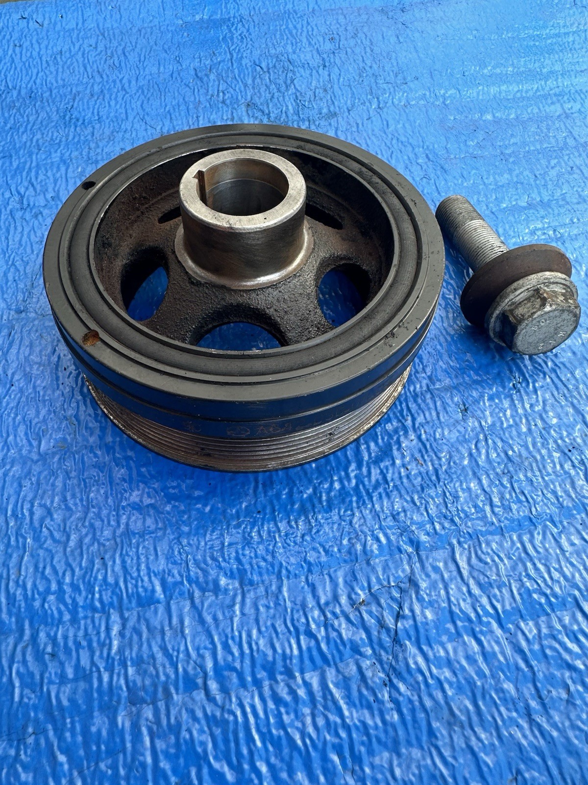 125k 2011 MERCEDES ML320 (W164) 3.0L DIESEL (OM642) ENGINE HARMONIC BALANCER