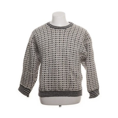 Devold, Strickpullover, Größe: 52, Grau/Schwarz, Wolle, Hahnentritt #HtP