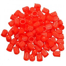 100-pack Lot Tire Valve Stem Caps Plastic Wheel Air Covers Cartruck Universal