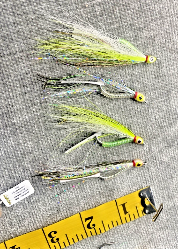 LOTE DE 8 MOSCAS DE AGUA SALADA Umpqua Rainy’s Cabela’s NUEVO (226) Foto 3 de 4