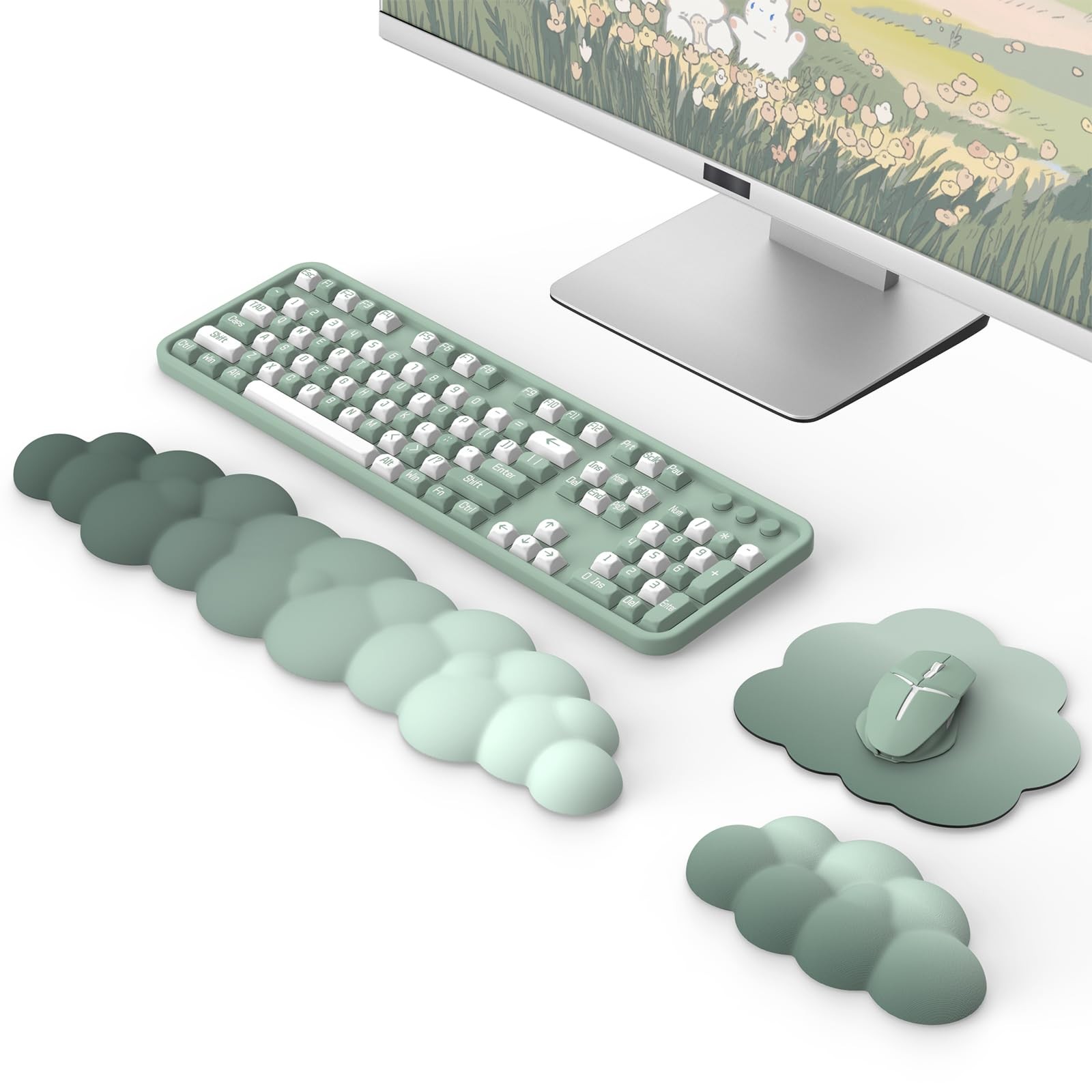 MoKo Cloud Wrist Rest, Ergonomic Cloud Keyboard Wrist Rest w
