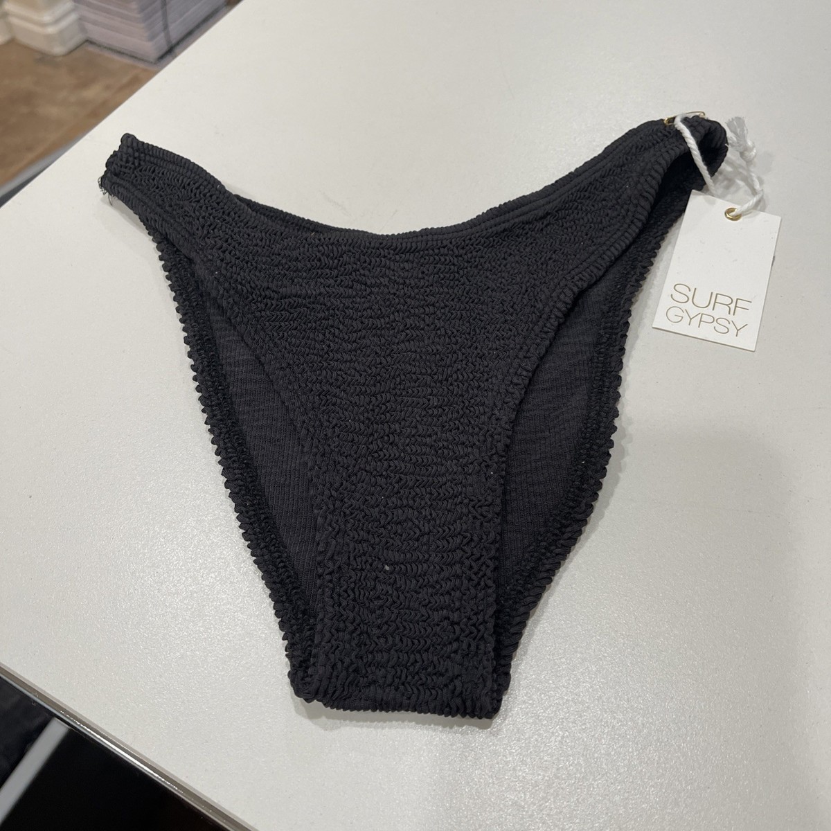 Surf Gypsy Bikini Bottom Black O/S | eBay
