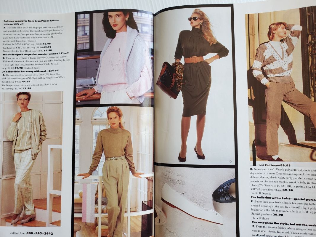 1988 Bloomingdale's Catalog VENDELA Vanessa Duve Yasmin Le Bon Jill Goodacre