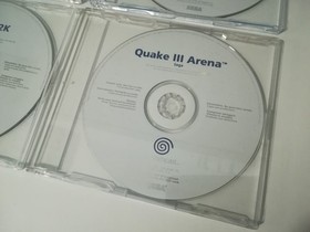Sega Dreamcast White Label Promo Games Rare Ecco Quake 3 NBA 4 Wheel Thunder