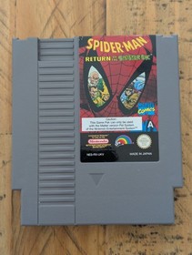 Spider-man Return of the Sinister Six NES (PAL-A) Complete in Box. Tested