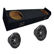 Honda Ridgeline 05-12 Ex Cab Truck Dual 10" Loaded Kicker Stereo C10 Sub Box