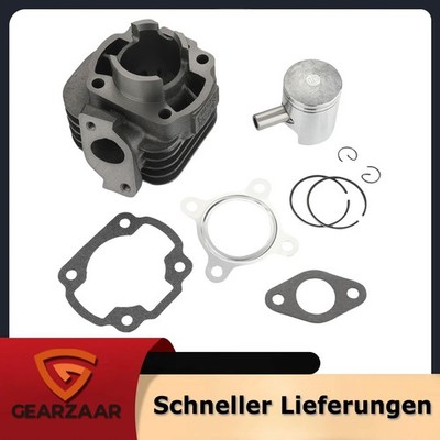 50ccm Zylinder Set Geeignet für Keeway F-Act 50 2009- 40mm Bohrung Gusszylinder