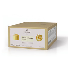 Callebaut Curved White Chocolate Shavings 2.5kg