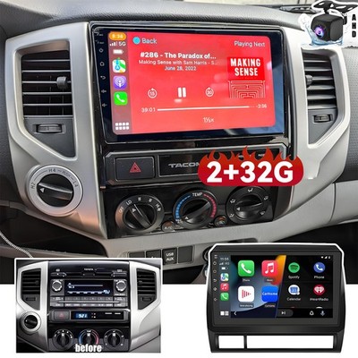 JBL For TOYOTA TACOMA 2005-2013 9''inch CarPlay Android Car Stereo Radio WiFi GPS
