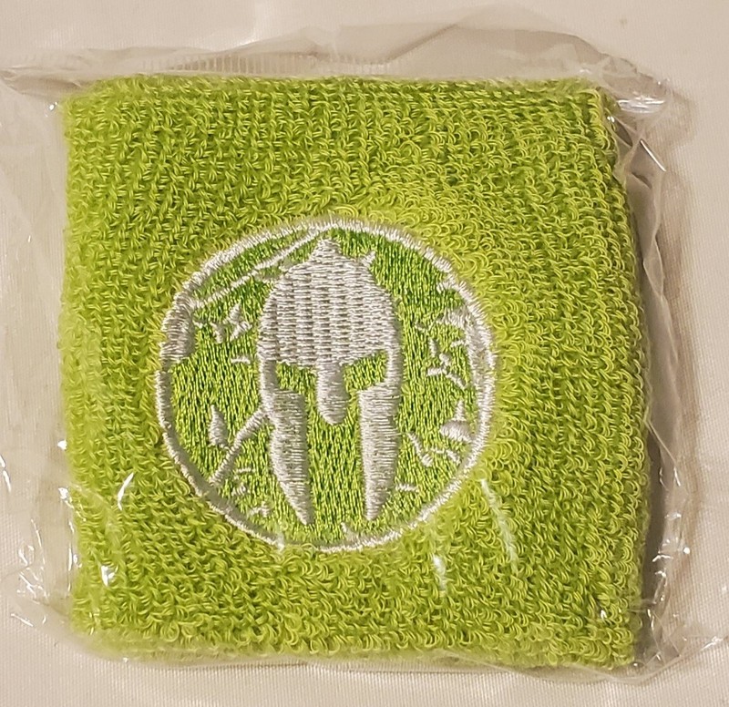 Spartan Beast Green Wristband New Unused Sealed