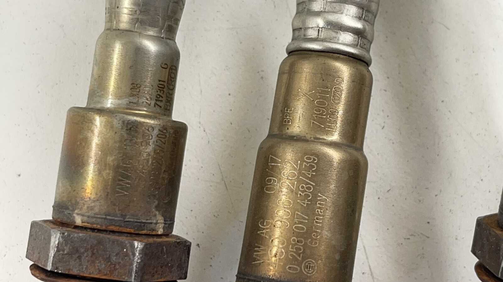 17-22 Audi R8 V10 Exhaust Oxygen O2 Sensor Set OEM