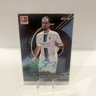 Ramy Bensebaini Autograph Black Refractor /150 2022-23 Finest Bundesliga Auto