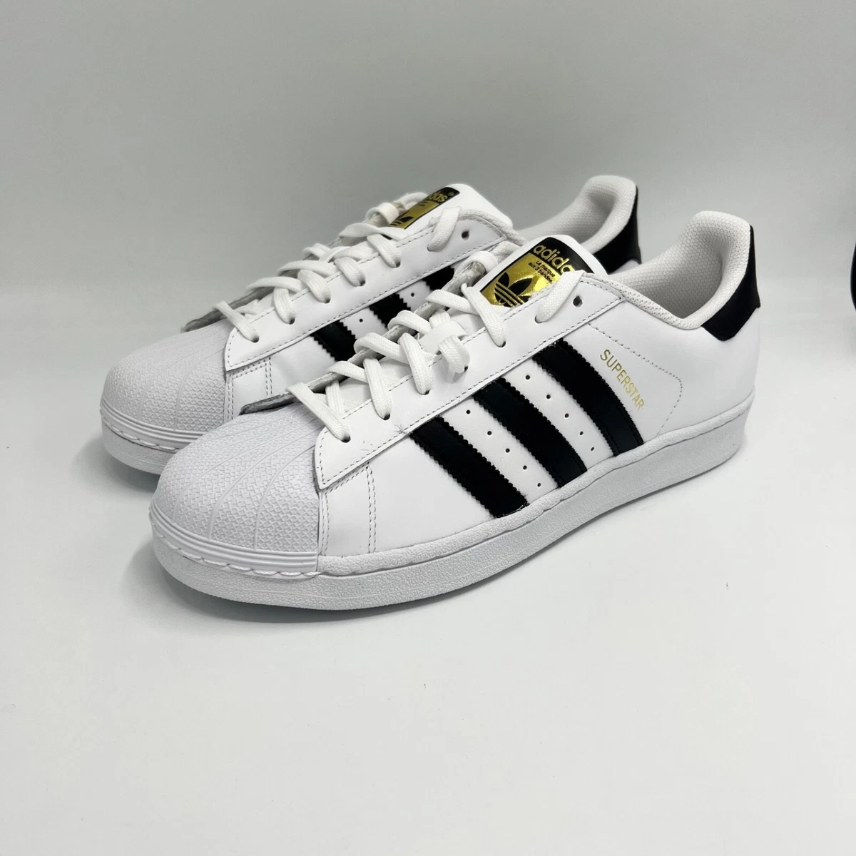 Adidas Originals Superstar Hombre Negro Blanco EG4958 Multitalla NUEVO