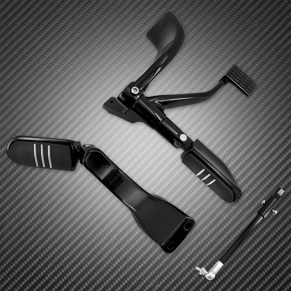 TCMT Mittelkonsolen-Kits Fußrasten Passend für Harley Sportster XL883 1200 2014-2023