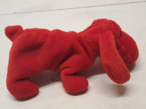 TY Beanie Babies Lotto di 4 Cani Butch Bruno Rover Doby Peluche Giocattolo - Foto 13 di 24