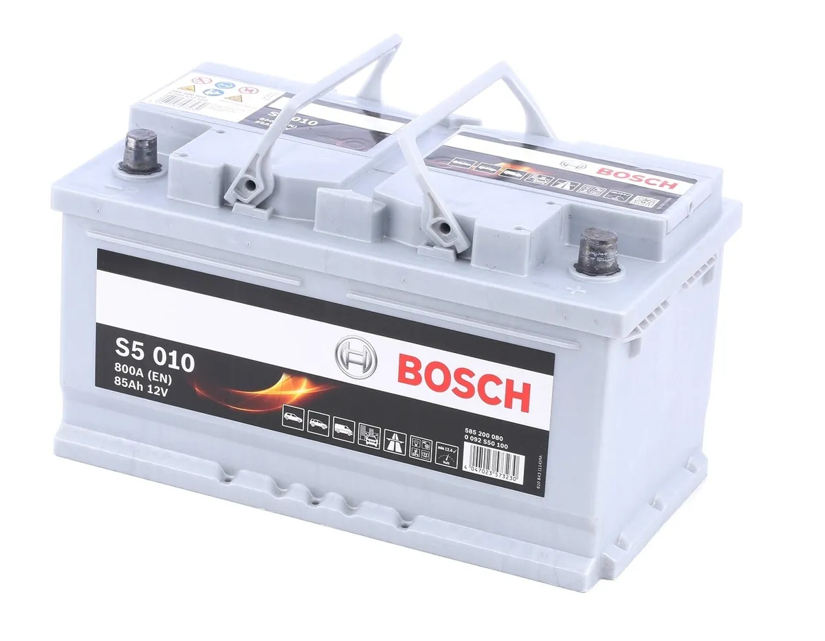 BOSCH 0 092 S50 100 S5 Bleiakku Starterbatterie 12V 85Ah 800A LB4 B13