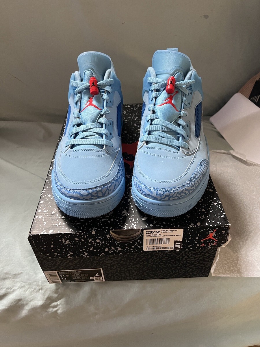 Size 11.5 - Air Jordan Spizike Low Houston Oilers | eBay