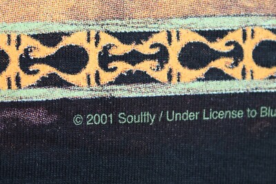 Y2K 2001 Soulfly Shirt Primitive Thrash Metal Band Men's Tee S | eBay