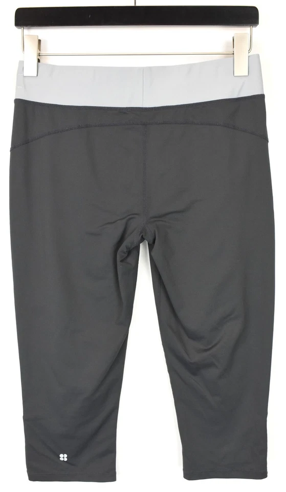 Leggings Betty sudorosos para mujer grandes ropa deportiva elástica capri puño ajustable Foto 2 de 4