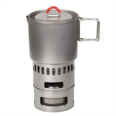 EVERNEW Titanium Mug Pot 500 stove set RED ECA268R NEW