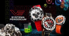 Chronographe Vostok Europe Systema Periodicum « Boron » VK67-​650E721