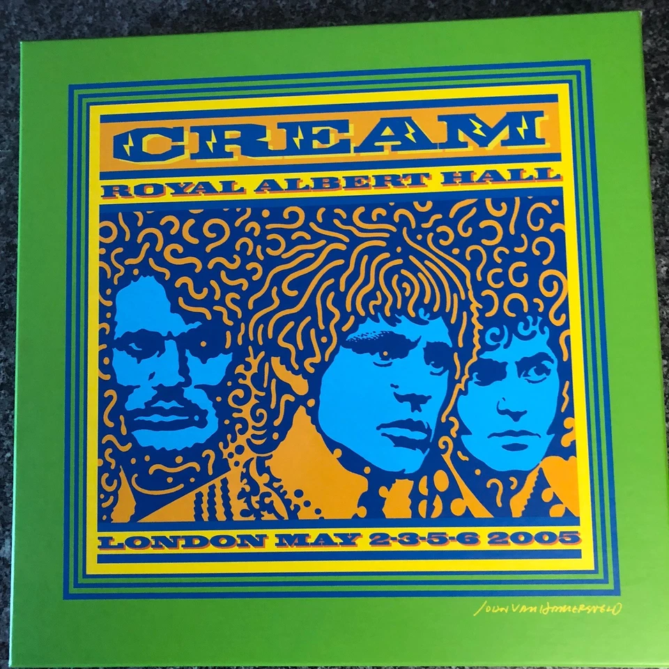 LIMITED EDITION TRIPLE CREAM VINYL CREAM BOX SET ROYAL ALBERT HALL LONDON MAY - Image 3 of 4