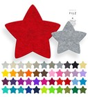 STERN FILZ Deko - Untersetzer Tassenuntersetzer Glasuntersetzer - 5 Zacken