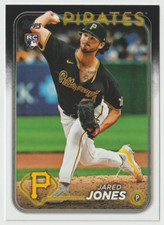 2024 Topps Update #US49 Jared Jones RC - Pittsburgh Pirates
