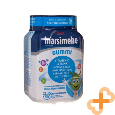 WALMARK Marsiečiai 50 Essbar Gummies für Kinder Gesundheit Immun Vitalität