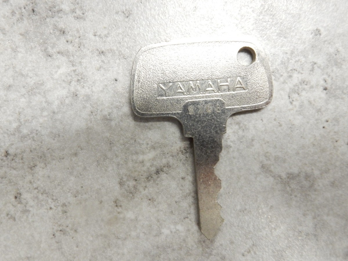 Vintage Yamaha OEM Factory Pre Cut Motorcycle Key # 9768 | eBay