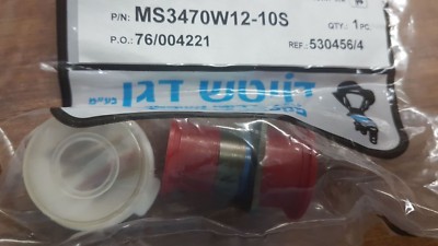 LOT OF 2 PCS. DEUTSCH MS3470W12-10S Conn Miniature Circular SKT 10 POS Crimp