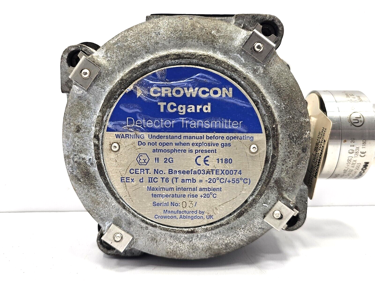 CROWCON TCGARD 03ATEX0074 CROWCON FLAMMABLE REPLACEMENT SENSOR