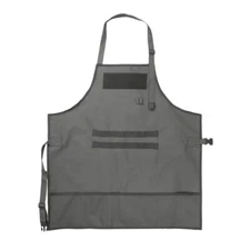 Wolf Grey Large Tactical Chef Heavy-duty Apron for BBQ Grilling Outdoor Cooking