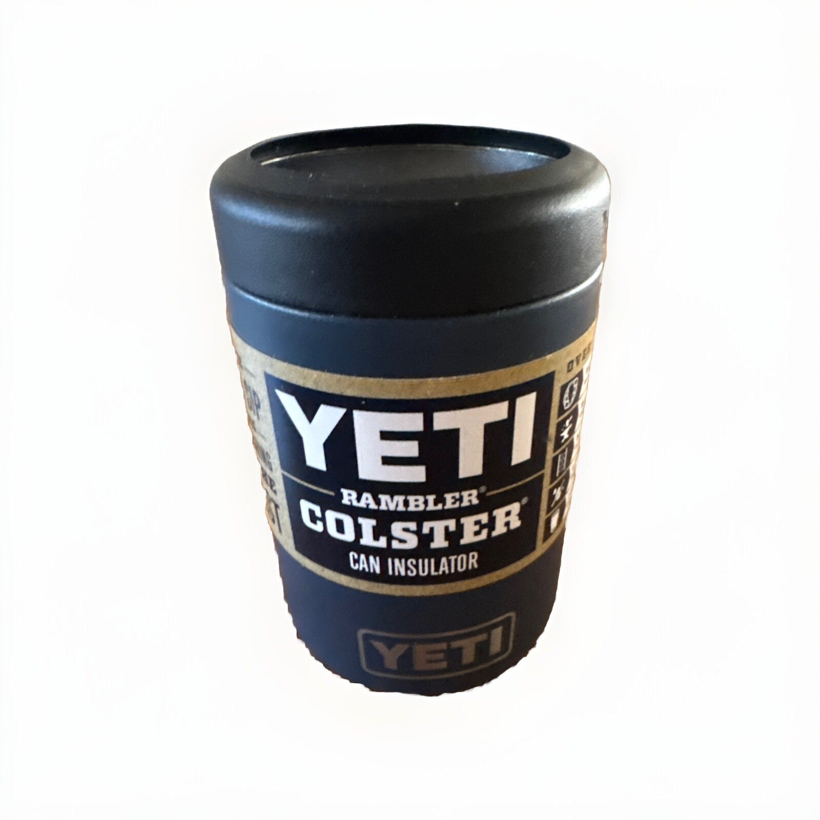 YETI Rambler Colster 2.0 Can Insulator for Standard Size Cans 12 OZ. Navy