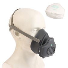 1 Set Nuovo 3700 Tipo Vernice Industriale Spruzzatore Respiratore Sicurezza Lavoro Filtro